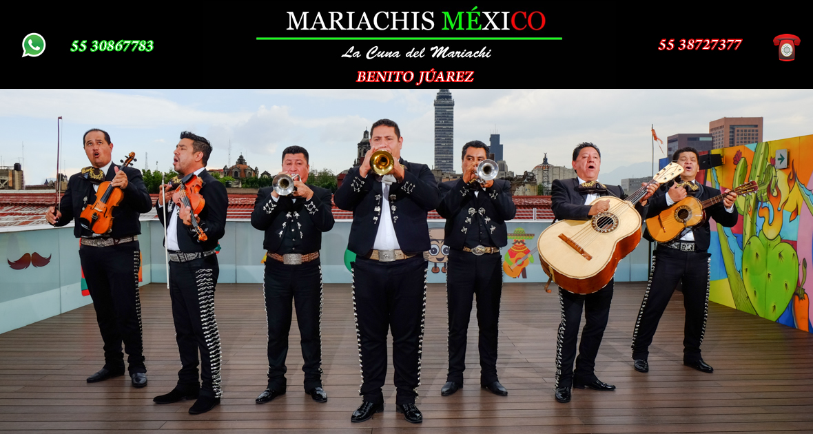 Mariachis en Benito Juárez