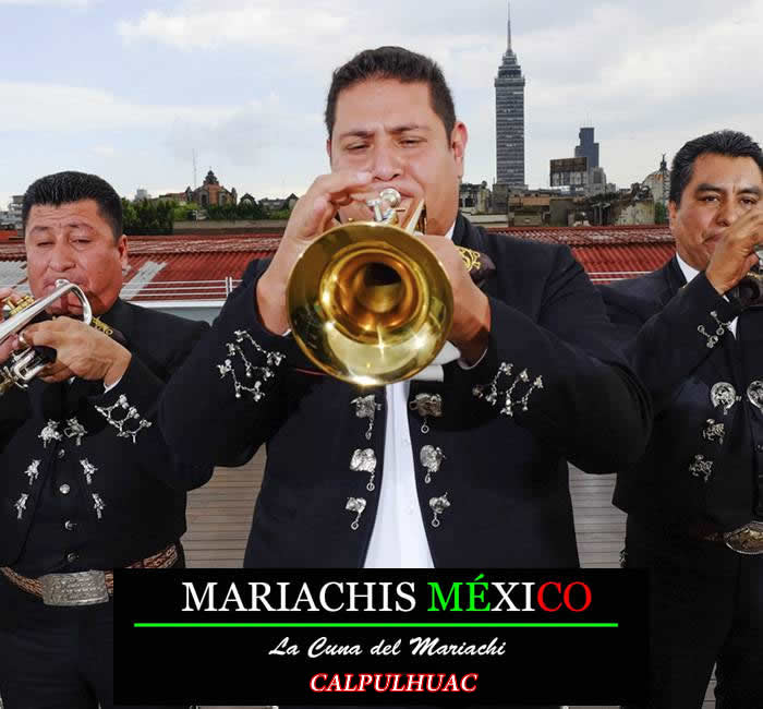 Mariachis en Calpulhuac 