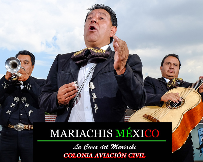 Mariachis en La Aviación Civil 
