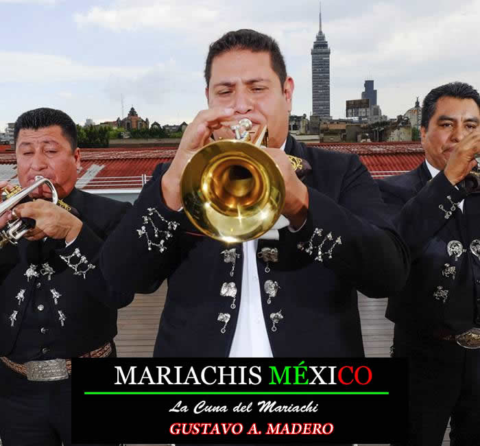 Mariachis en Gustavo A. Madero