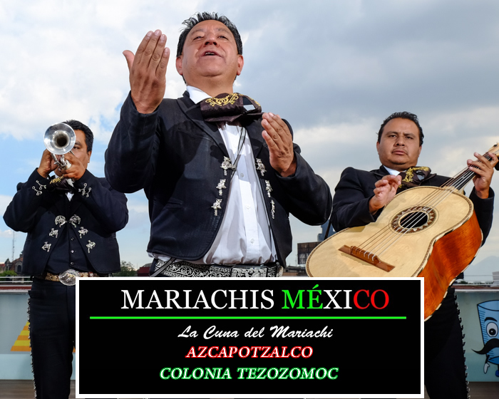 Mariachis en Tezozomoc 