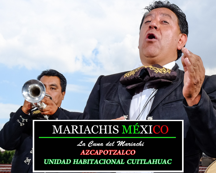 Mariachis en Unidad Habitacional Cuitláhuac 